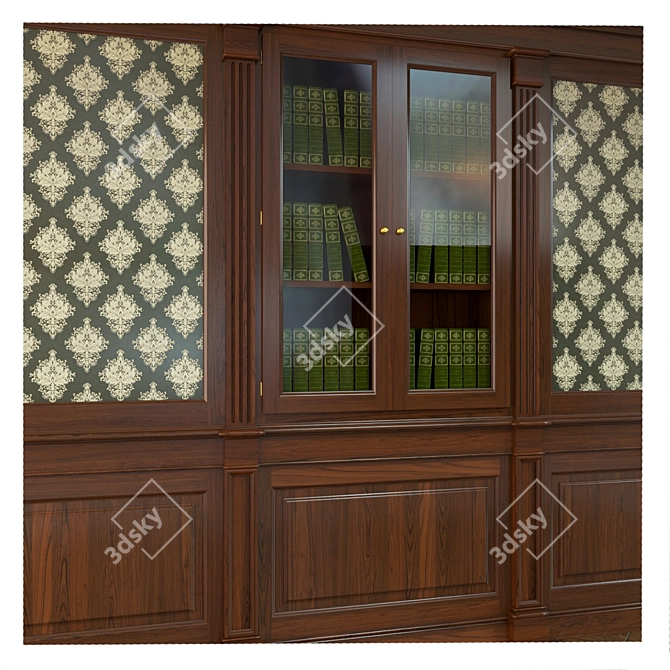 Built-In Wardrobe Set 3D model image 2