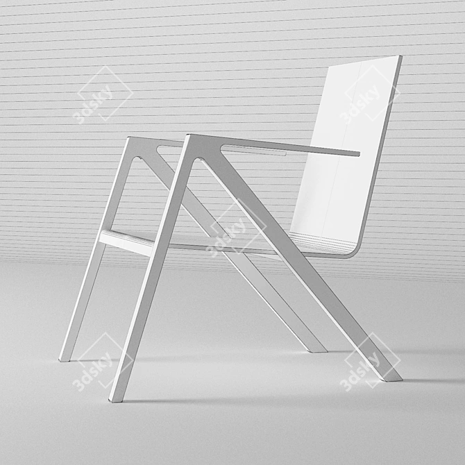 Per/Use Felix Chair 3D model image 3