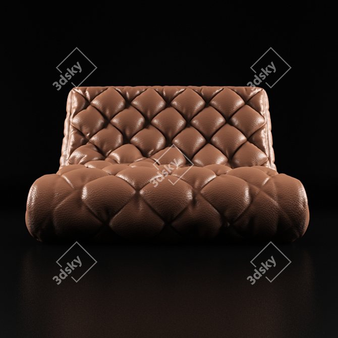 Cozy Comfort Soft Sofa 3D model image 2