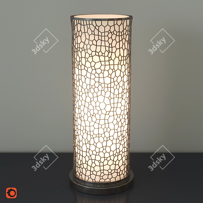 Eglo Almera Brown Table Lamp 3D model image 1