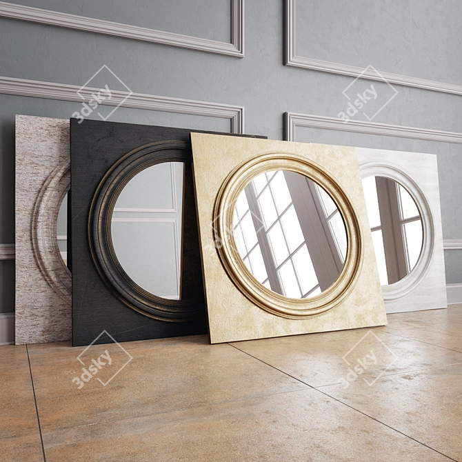 Urban Reflections Mirror 3D model image 2