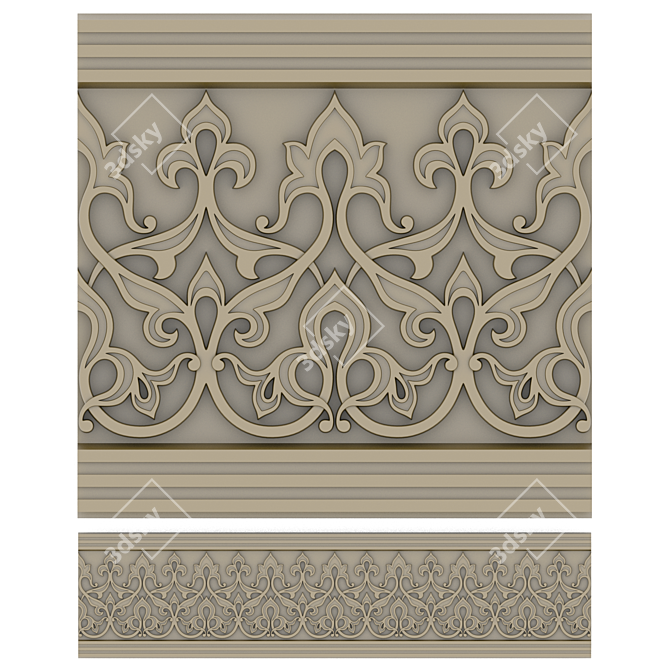 Arabesque Interior Design 3D model image 1