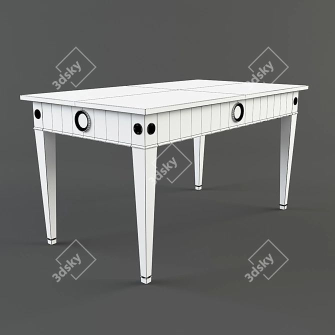 Moissonnier L XVI Square Table - Ref654 3D model image 3