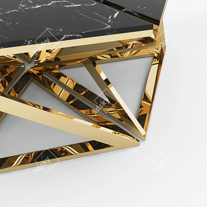 Eichholtz Galaxy: Luxe Table Collection 3D model image 3