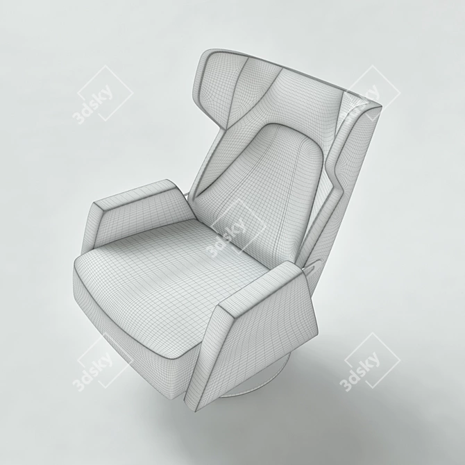 Luxury Formitalia Aston Martin Chair 3D model image 3