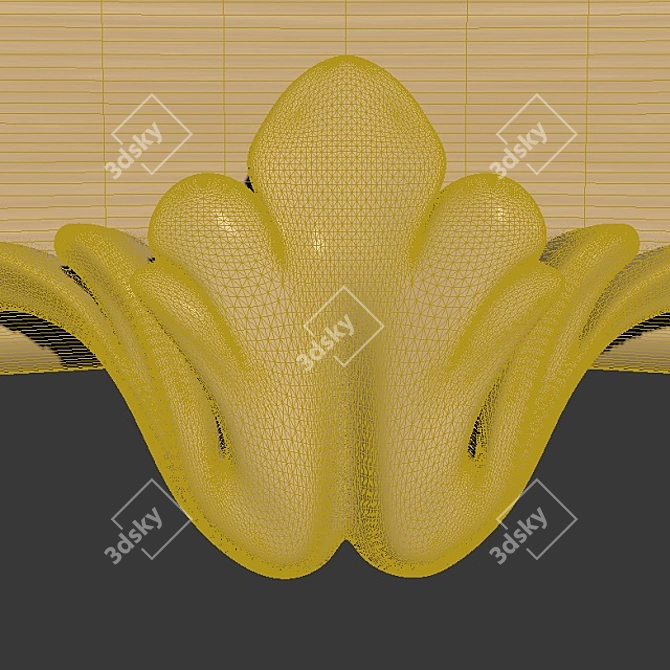 Versatile CNC Table Support 3D model image 3