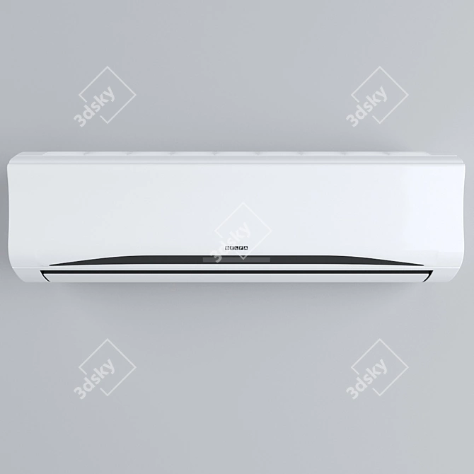 Delfa Air Conditioner 3D model image 1