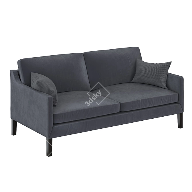 Corona Render Open Stack Sofa 3D model image 1