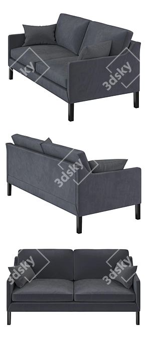 Corona Render Open Stack Sofa 3D model image 2