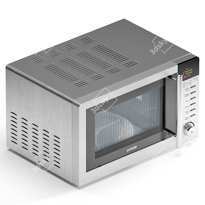 GORENJE MO-17 DE - Compact and Efficient Microwave 3D model image 1