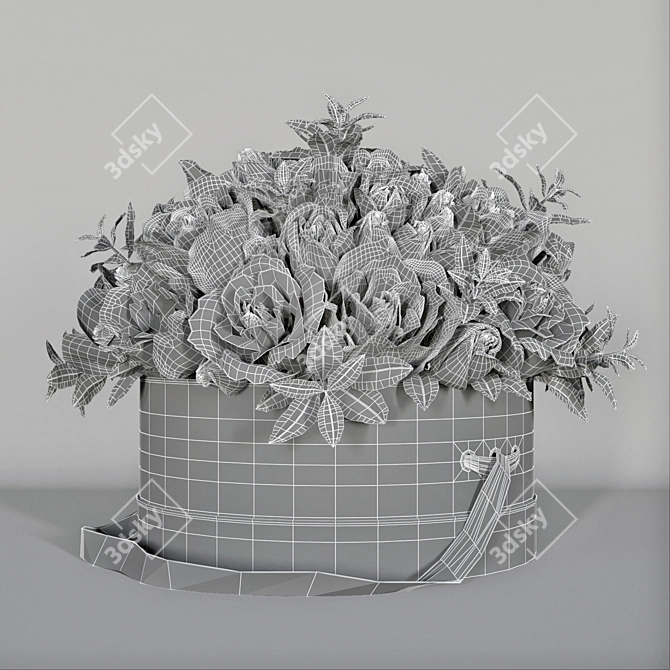 FloraBox: Corona + Vray 3D Model 3D model image 3