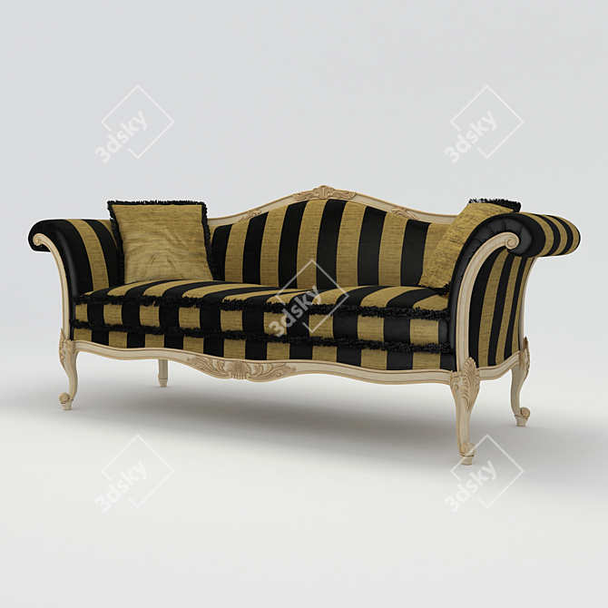 Elegant Ceppi Art Sofa 3D model image 1