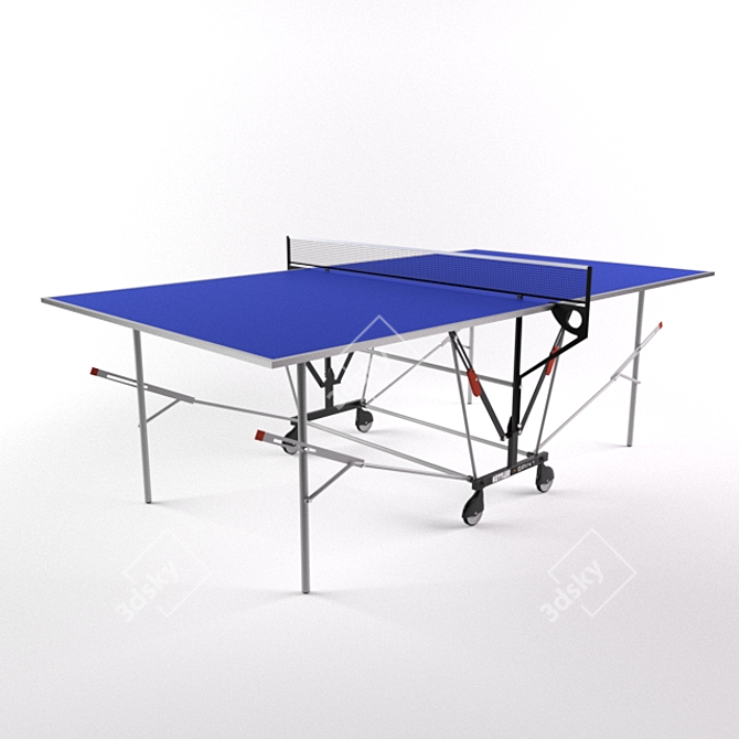 Kettler Spin Indoor 1: Portable Tennis Table 3D model image 1