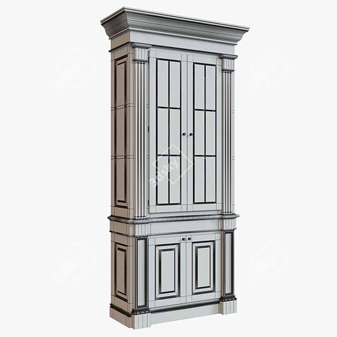 Built-In Wardrobe - Organizer Solution 3D model image 2