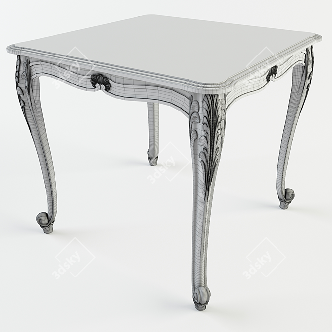 Elegant Seppi Art 439/b Table 3D model image 3