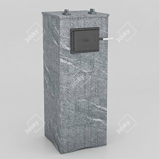 Title: KASTOR Karhu 27 PK Russian Talc Stove 3D model image 1