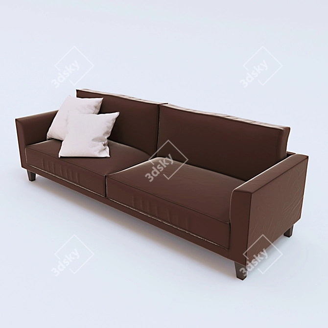 Time Break: Stylish Modern Sofa 3D model image 1