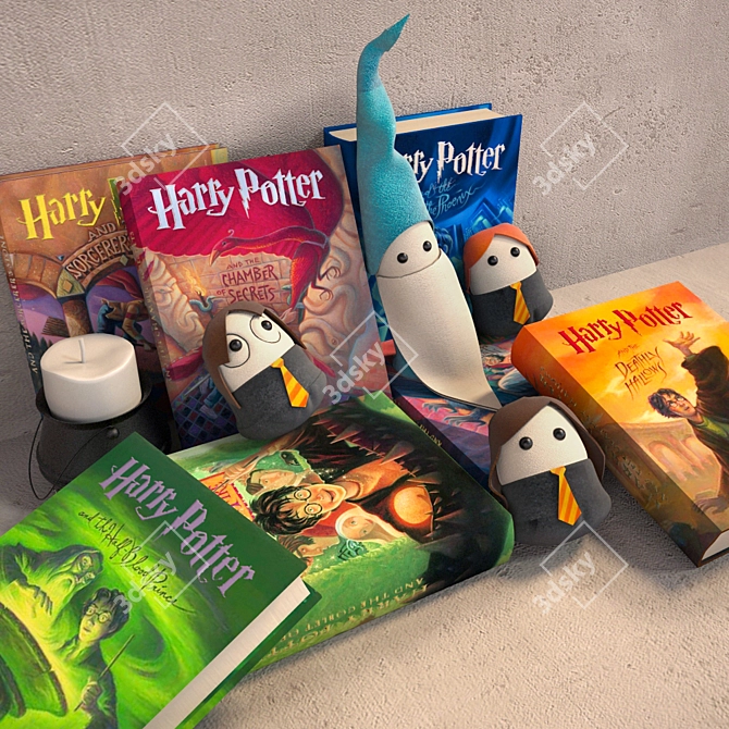 Magical Adventures of Harry Potter 3D model image 3