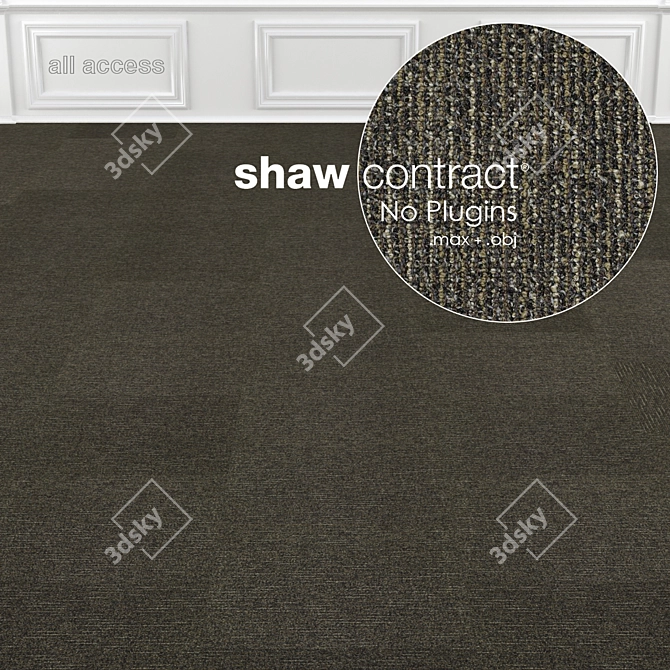 Shaw Contract All Access Portal Tile 3D model image 1