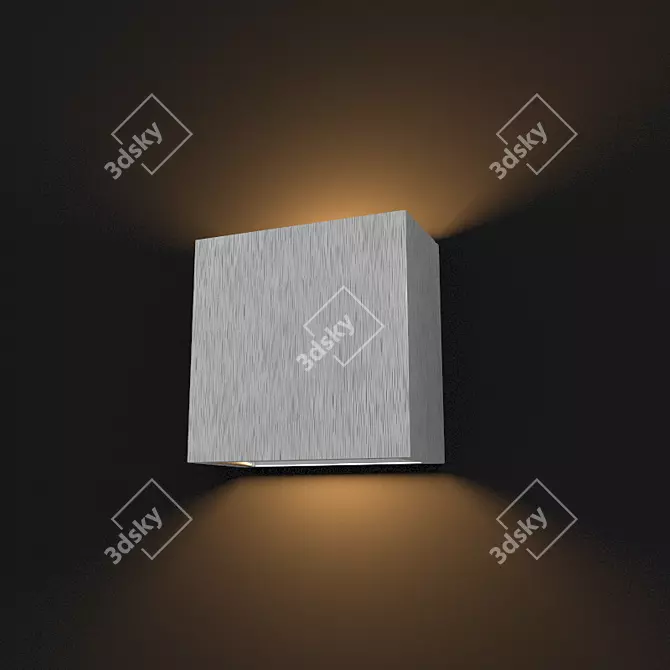 Dual-direction Wall Decorative Lighting 3D model image 1