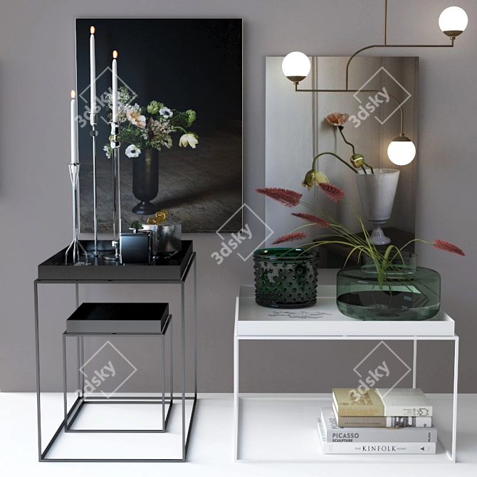 Designer Set: Unique and Stylish Collection 3D model image 1