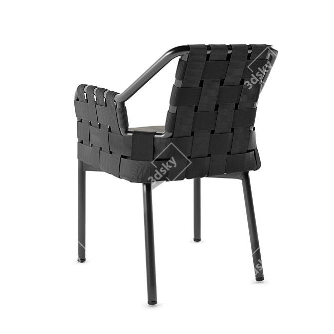 Varaschin Obi: Stylish and Comfortable Outdoor Chair 3D model image 2