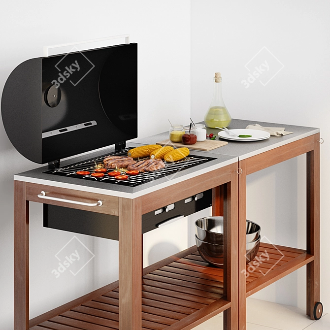 Grill like a pro 3D model image 2