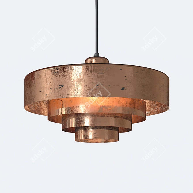 Modern Stylish Lamp 3D model image 1