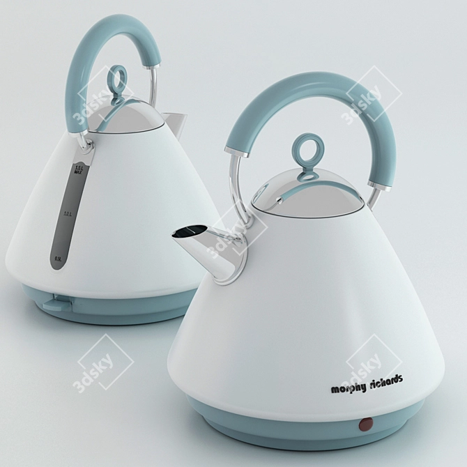 Title: Sleek Morphy Kettle 3D model image 1