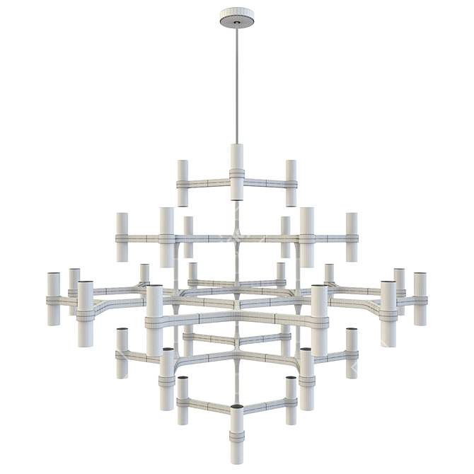 NEMO Crown Major Pendant Chandelier 3D model image 3