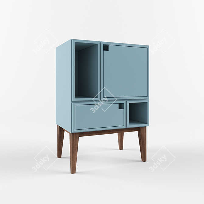 Modern Sideboard - ZWEED 3D model image 2