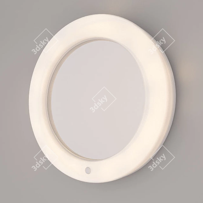 Light-Up Mirror: IKEA LILLJORM 3D model image 1