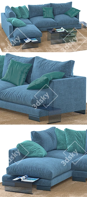 Coastal Comfort: Albert&Shtein Lancaster 3D model image 2