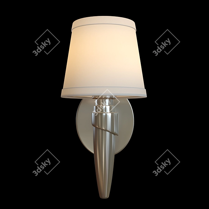 Boyd Liberty Sconce: Elegant Lighting Solution 3D model image 1