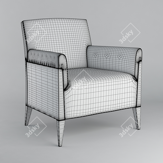 Elegant Montbel Charm Furniture 3D model image 3