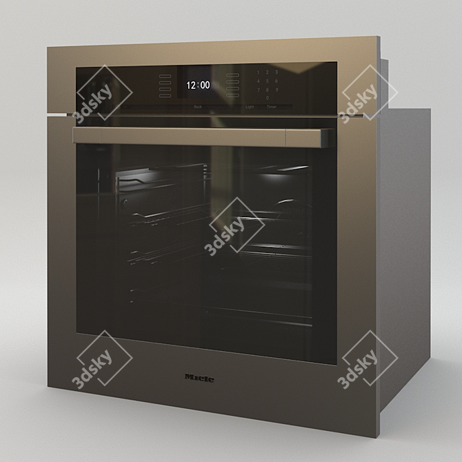 Miele ContourLine Built-in SensorTronic 3D model image 1