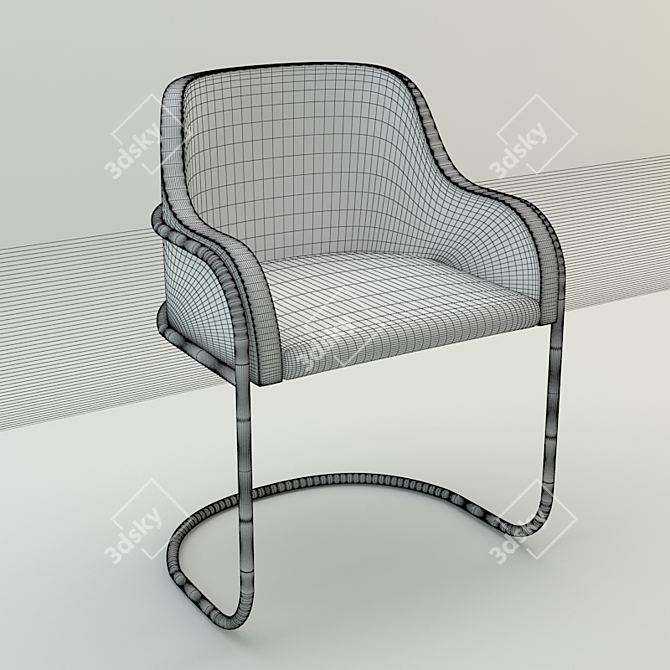 Cloudy Comfy Armchair 3D model image 2