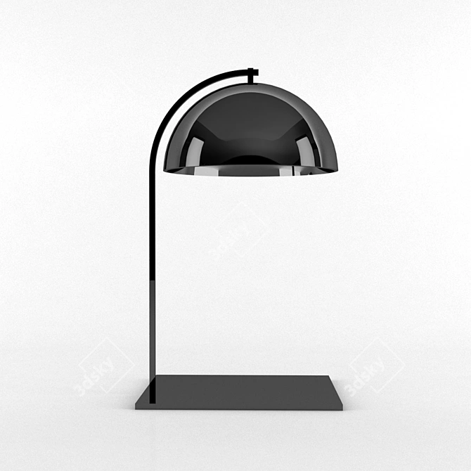 Elegant Nitzan Globe Lamp 3D model image 1