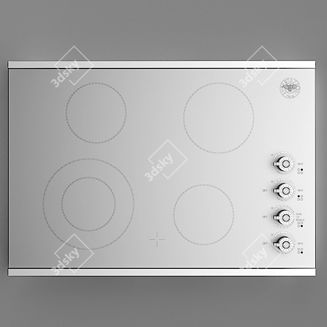 Bertazzoni P304CERNE: Versatile 30" Cooktop 3D model image 2