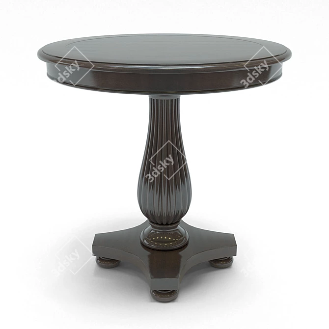 Eastridge Hooker Table: Elegant and Functional 3D model image 1