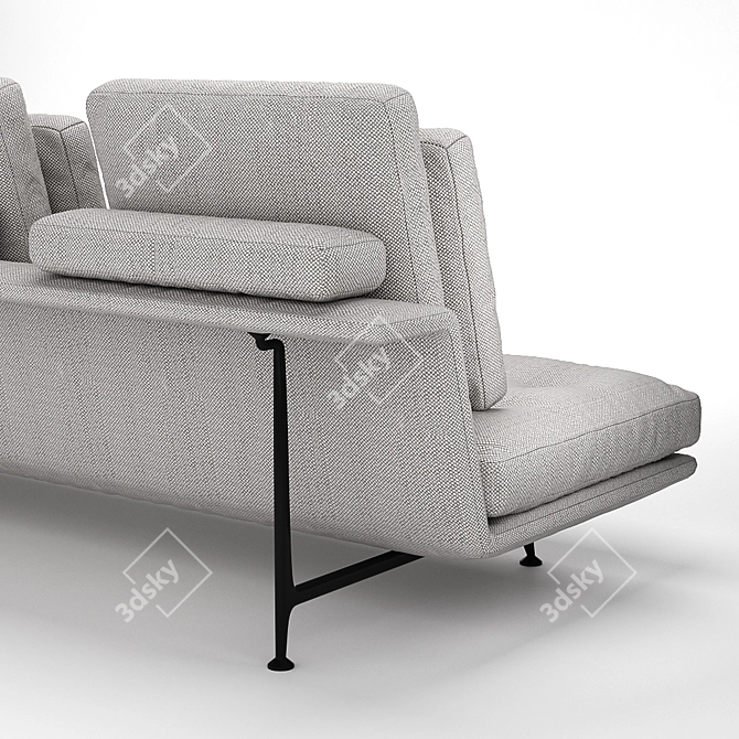 Luxurious Comfort with Vitra 3D model image 3