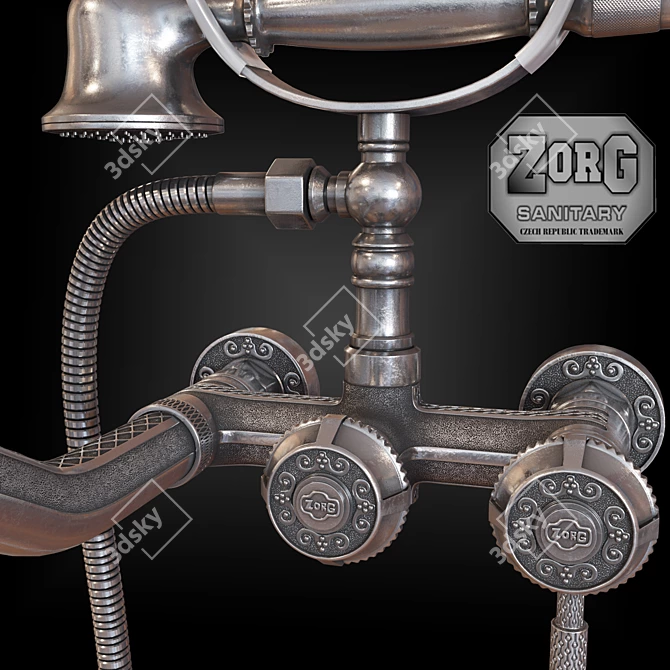 Zorg Antic Mixer: Powerful & Stylish 3D model image 2