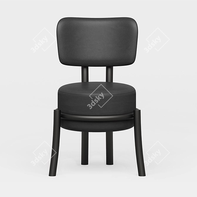 Elegant BB0 Chair by Slava Balbek 3D model image 1