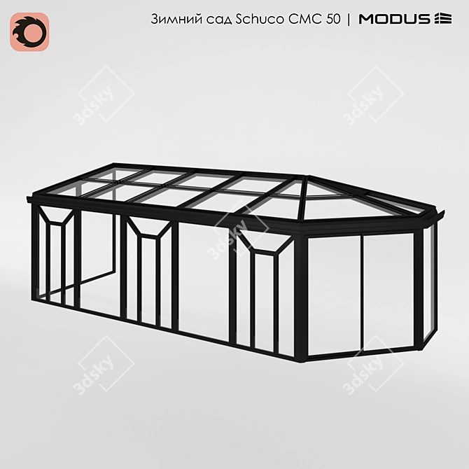 Winter Oasis: CMC 50 MODUS 3D model image 1