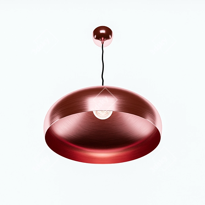 Megapolis Pendant Light: Modern and Chic 3D model image 2