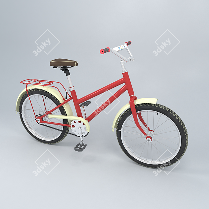 2013 Bicycle_2: V-Ray Rendered, 31 Model Parts 3D model image 1