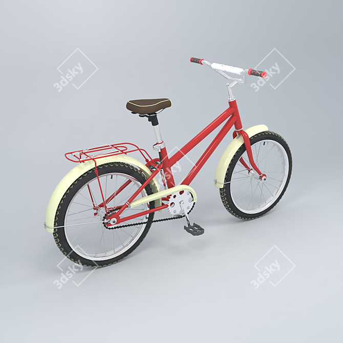 2013 Bicycle_2: V-Ray Rendered, 31 Model Parts 3D model image 2