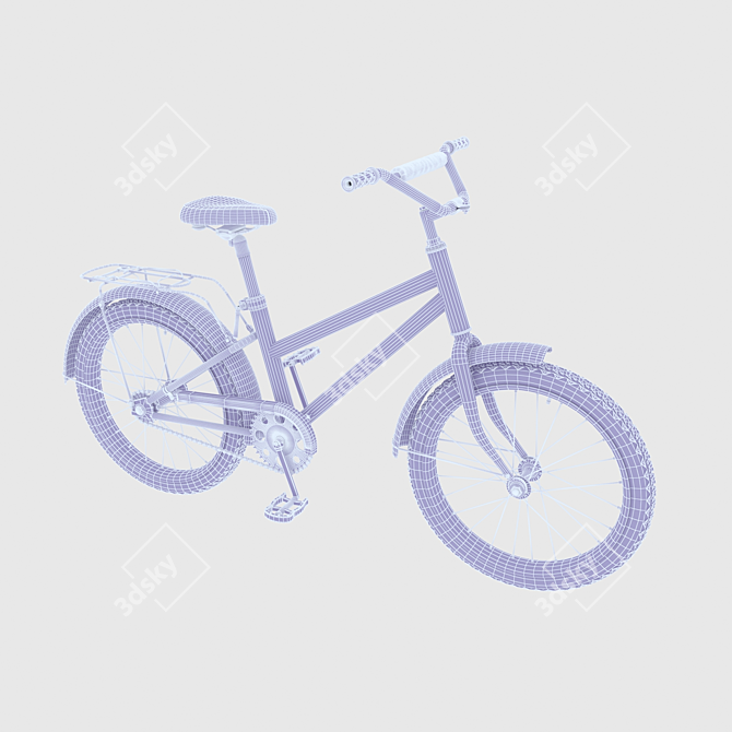 2013 Bicycle_2: V-Ray Rendered, 31 Model Parts 3D model image 3