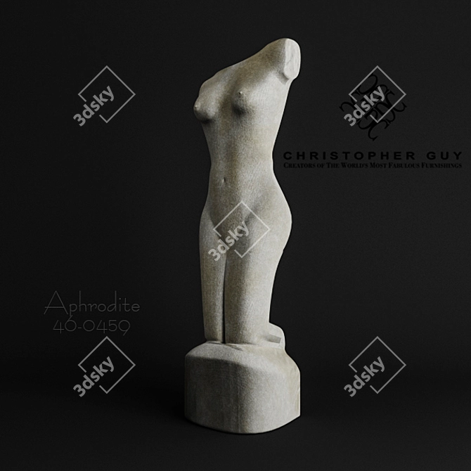 Aphrodite Queen of Beauty 3D model image 1