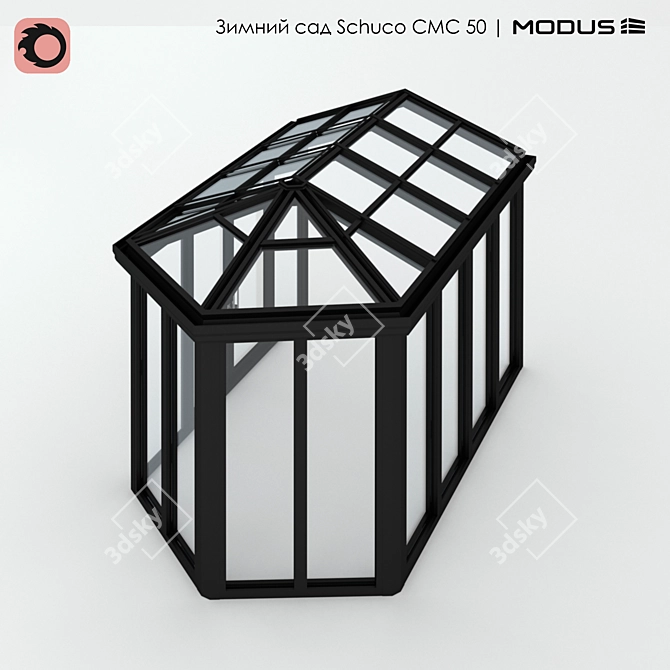 Versatile Winter Garden: CMC 50 MODUS 3D model image 1